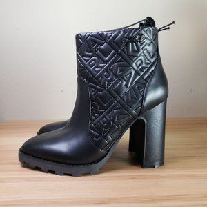 Karl Lagerfeld Black Ankle Boots